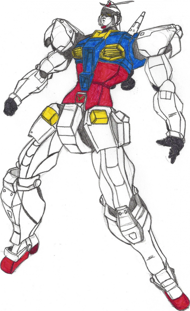 RX-78-2 Obari colored