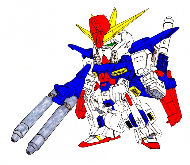 SD ZZ Gundam