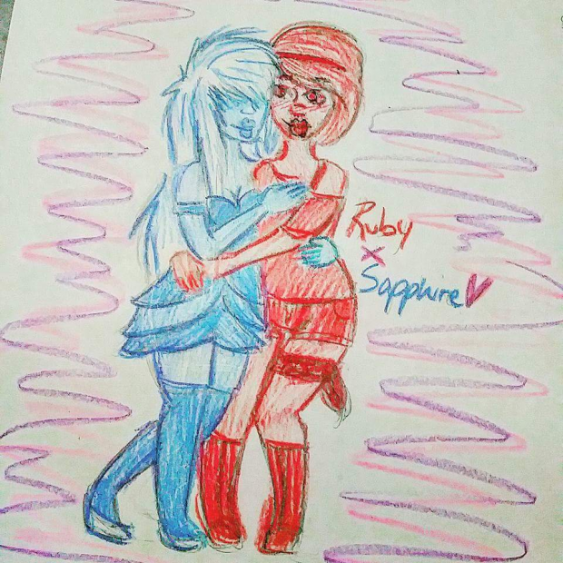 laughy sapphy and cutie ruby