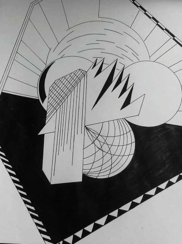 "Just start with a line."