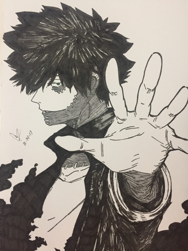 Dabi from My Hero Academia