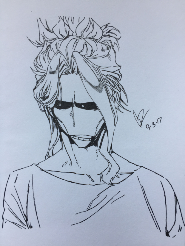 Toshinori Yagi from My Hero Academia