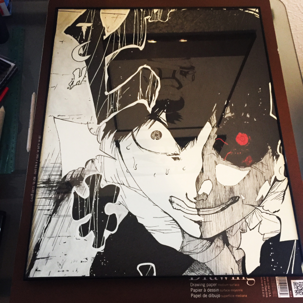 Ken Kaneki from Tokyo Ghoul