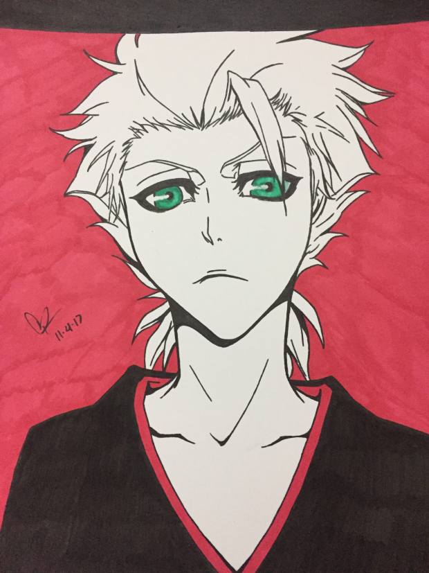 Toshiro Hitsugaya from Bleach Anime
