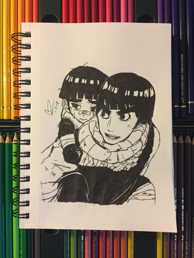 Rock Lee and Metal Lee from Boruto