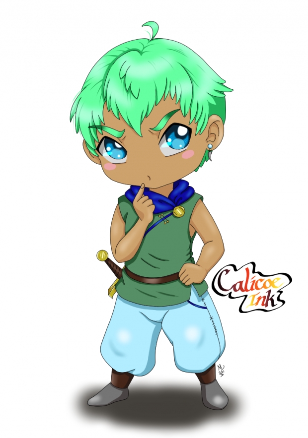 OC-tober Day 1: Blue Eyes