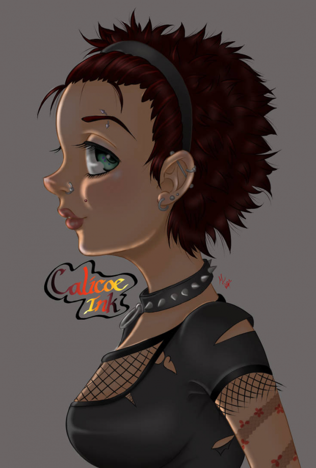 Goth Style Girl