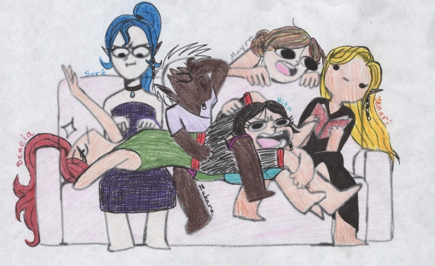 Draw The Squad - The Krahma Queens!