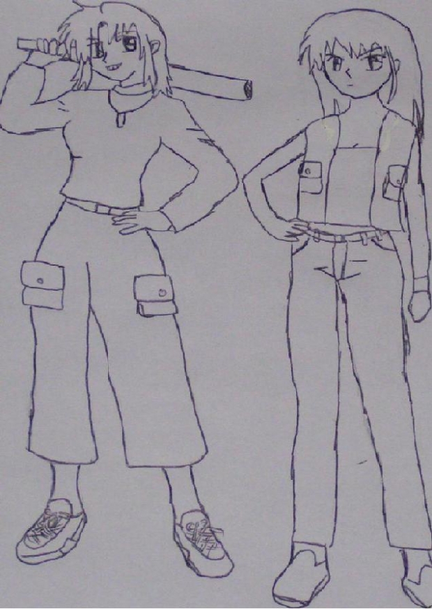 Claire And Saly (not Finished)