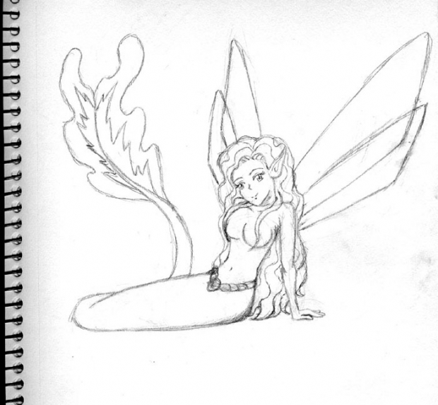 Earth Fairy Sketch