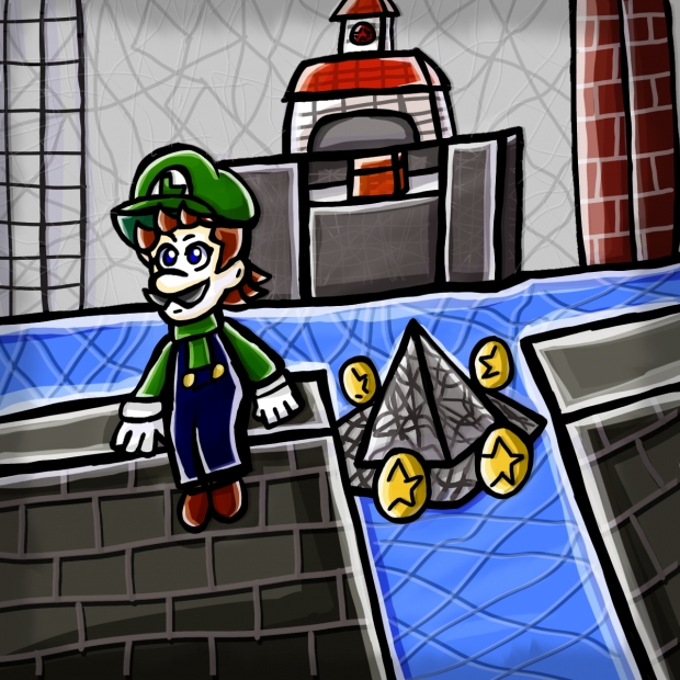 Luigi in Mario 64