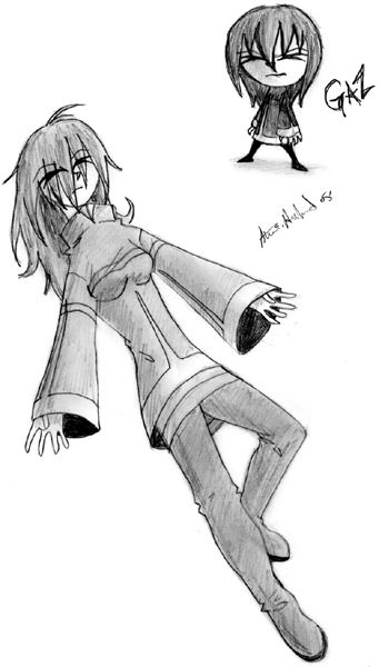 Gaz...animated...invader Zim...