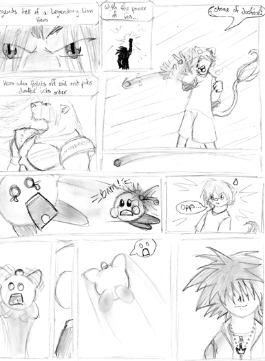 Legendary Lion Hero Comic # 1