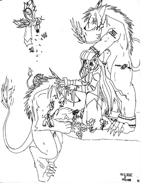 Fire Lions...of Final Fantasy