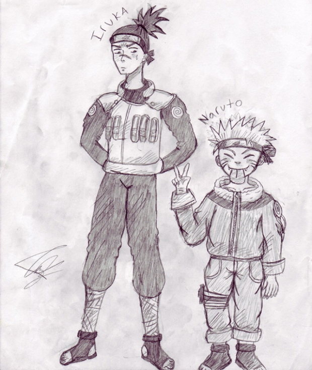 Iruka & Naruto