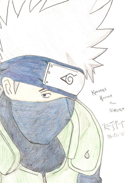 Kakashi Sensei: Colored Version