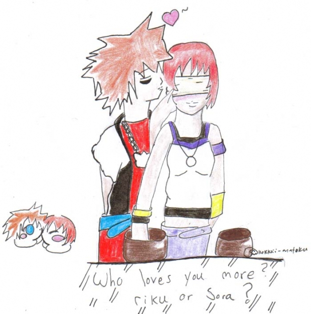 Guessing Game: Sora And Kairi