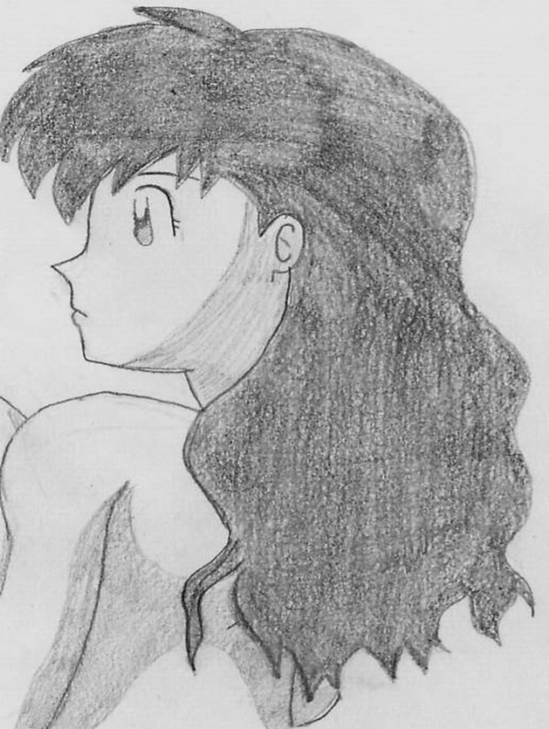 Kagome Taking A Bath
