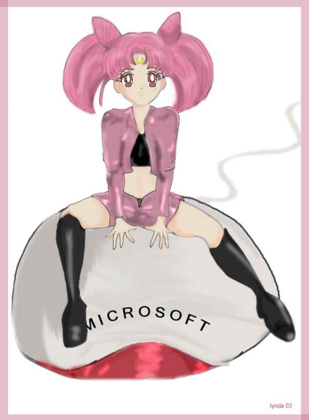 Small Lady and Her Mouse