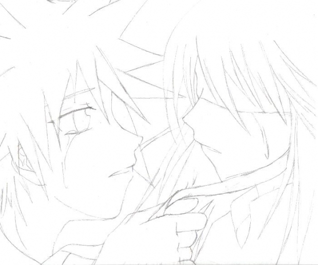 Sora And Riku Sketch