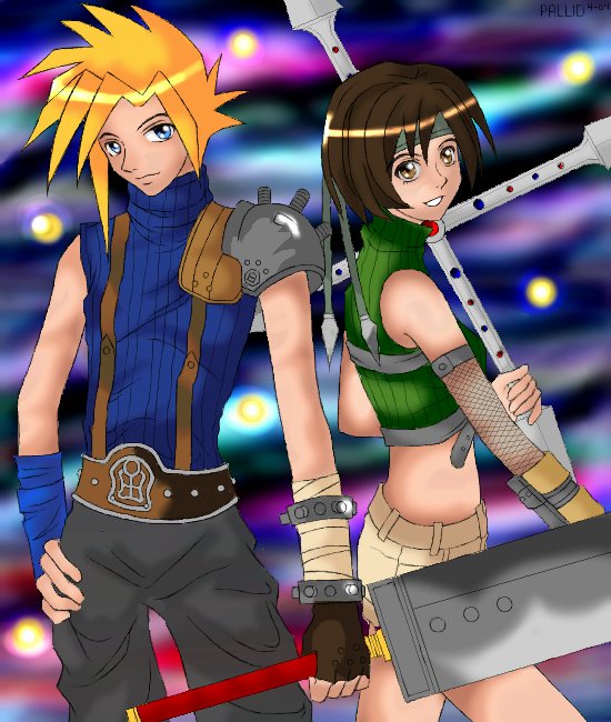 Cloud And Yuffie