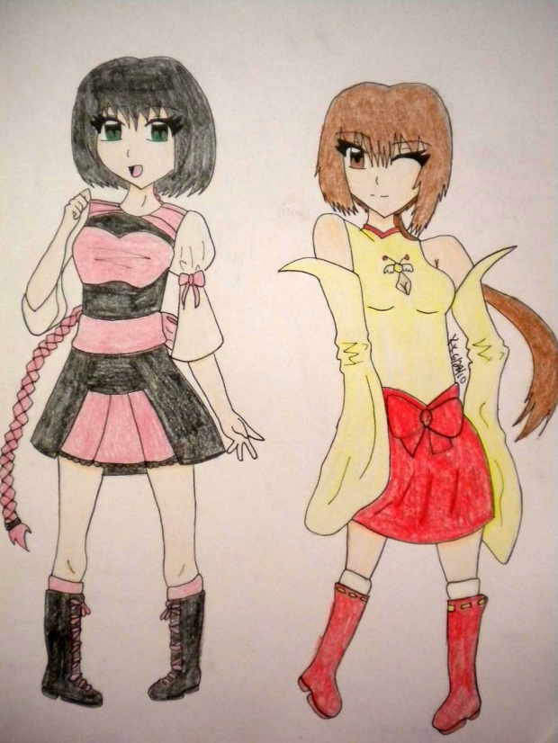 Samora and Nanoha