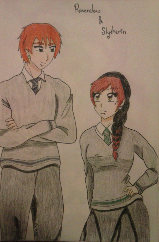 Ravenclaw and Slytherin