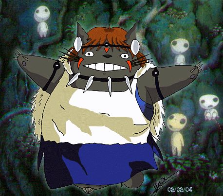 Totoro In Princess Mononoke Costum