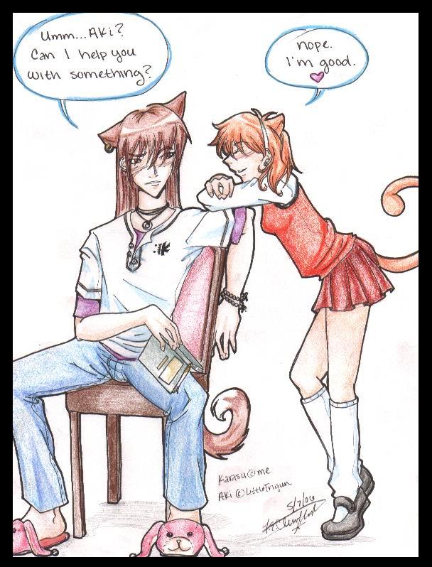 Aki And Karasu- Request