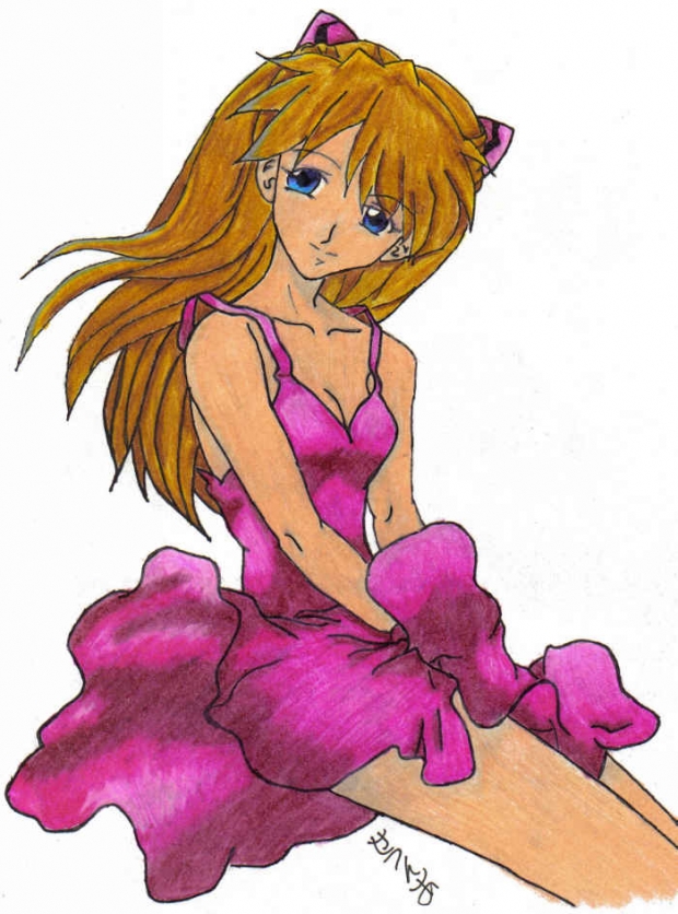 Asuka-chan - Colored
