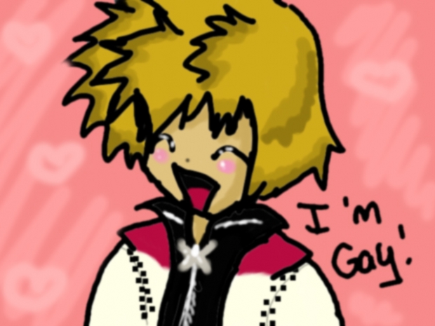 Roxas Is Gay....