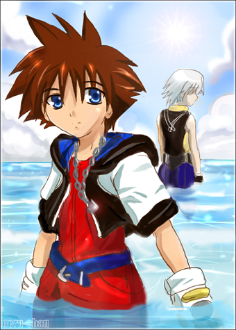 Kingdom Hearts- Riku And Sora X3