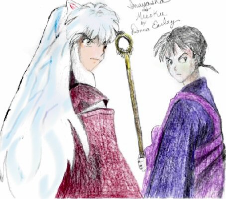 Inuyasha And Miroku