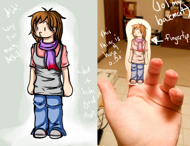 Fingerpuppet!'gome