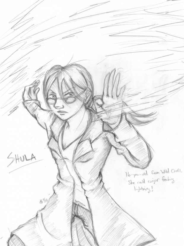 Birthday Sketch 2 - Shula