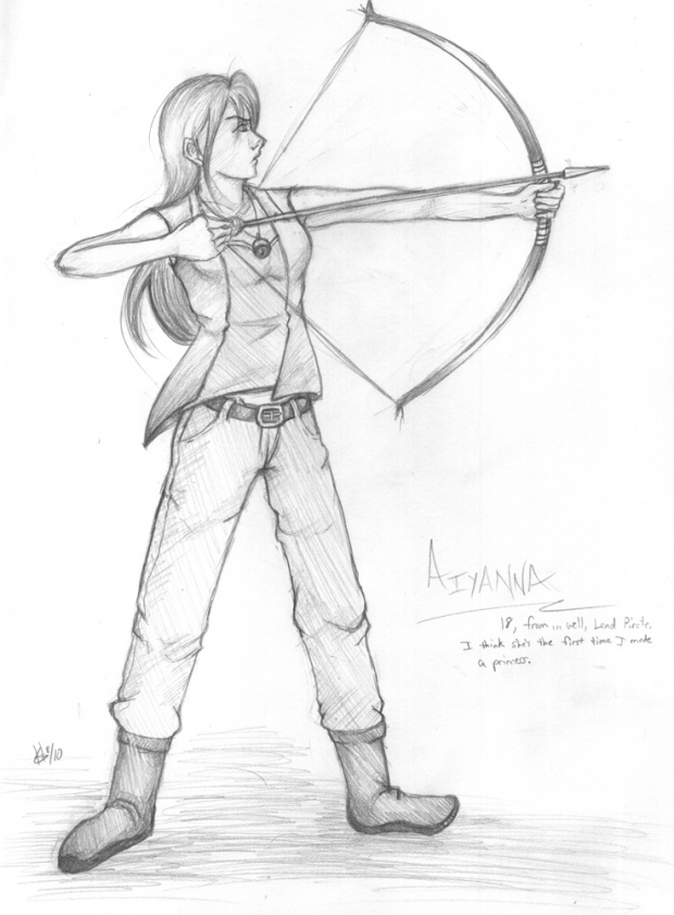 Birthday Sketch 3 - Aiyanna