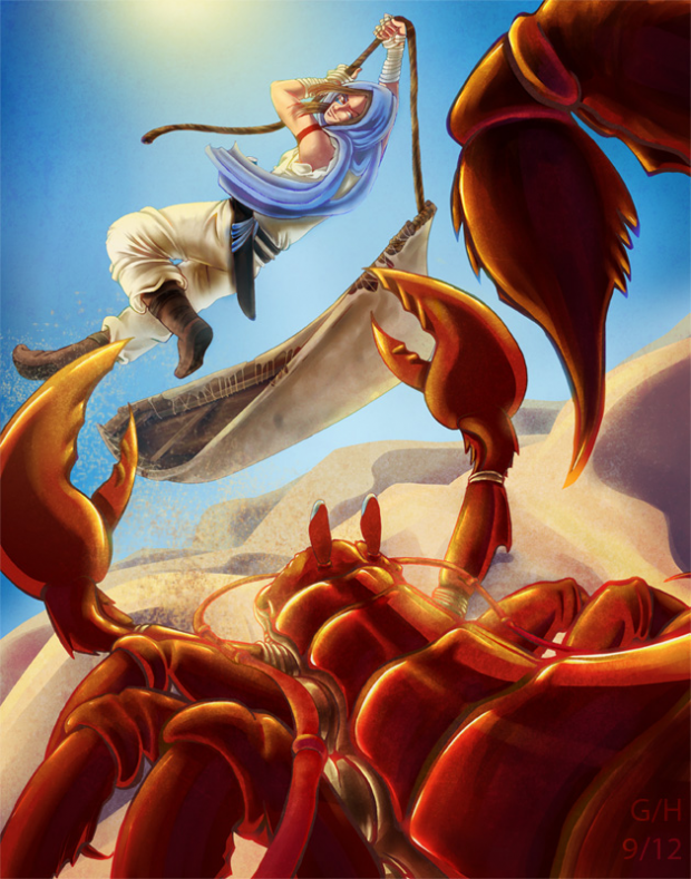 Desert Pirate vs. Scorpster