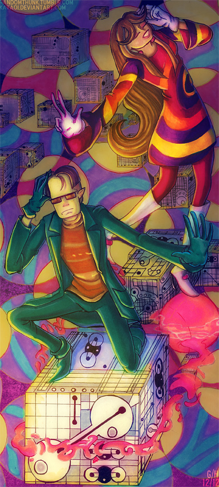 Samba Sister and Bauhaus Boy