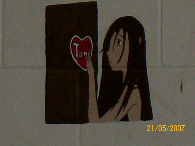 Graffiti in Art room