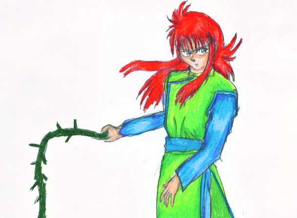 Kurama And His Rose Whip