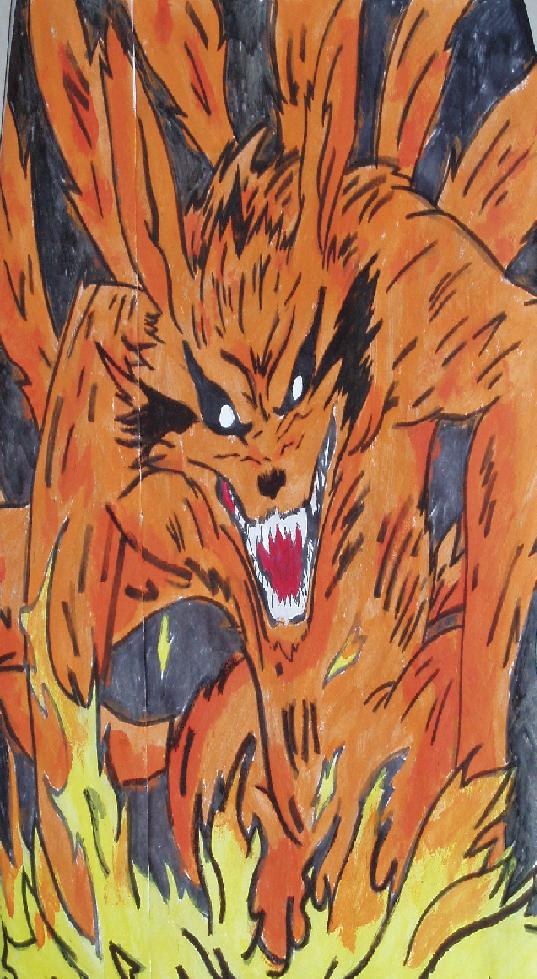 Painting Of Kyuubi