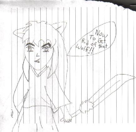 Chibi Inu With Sword Mad