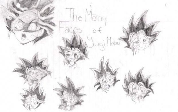 The Many Faces Of Yuugi Motou