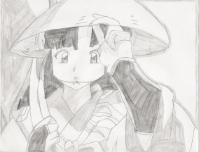 Sango In A Rainhat