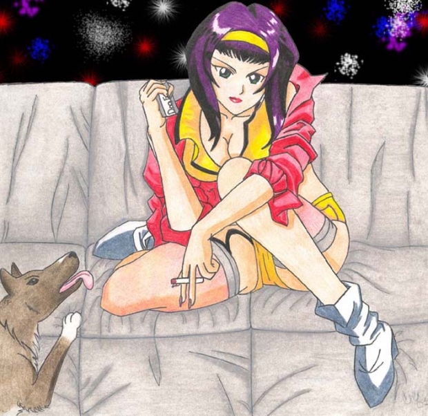 Faye and Ein / Lassie