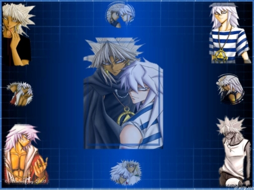 Two Egyptians And An Albino