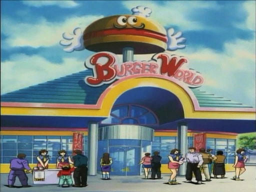 Yu-Gi-Oh! - Burger World