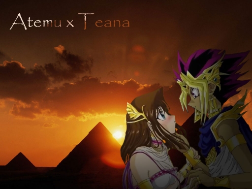 Atem x Teana/Yami x Anzu - Egy