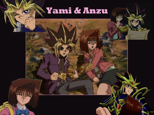 Yami x Anzu - CM Fun Wallpaper