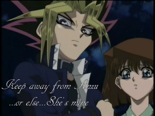 Yami x Anzu Ep92 Warning Wallp